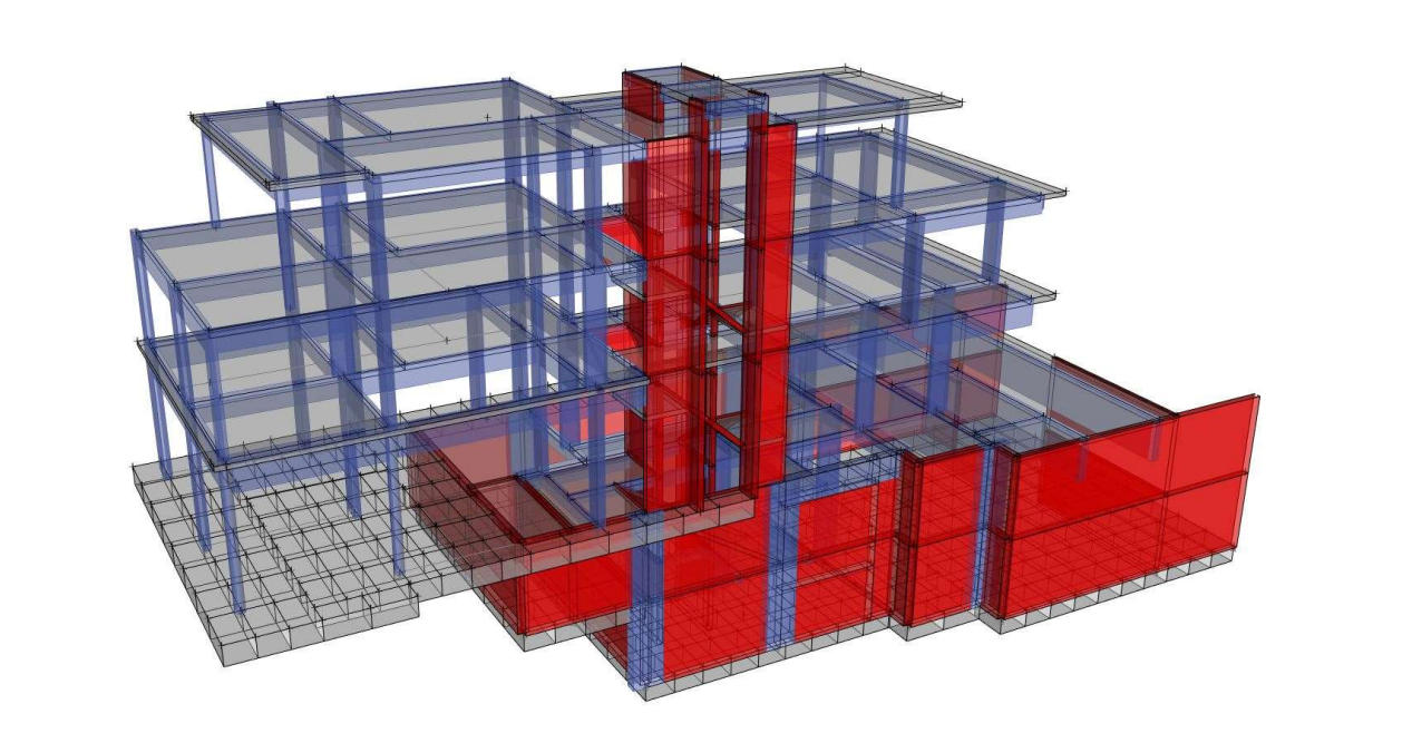 Construction of 3 storey + 2 storey basement Banglo